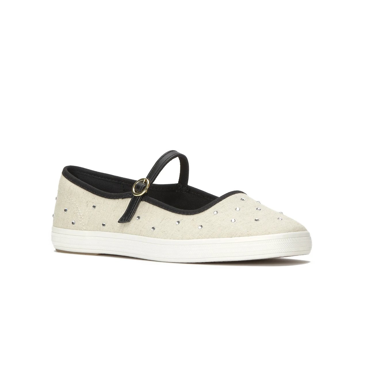 Square Toe Mary Jane Woven