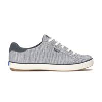Center III Stripe Textile Lace-Up Grey/White view