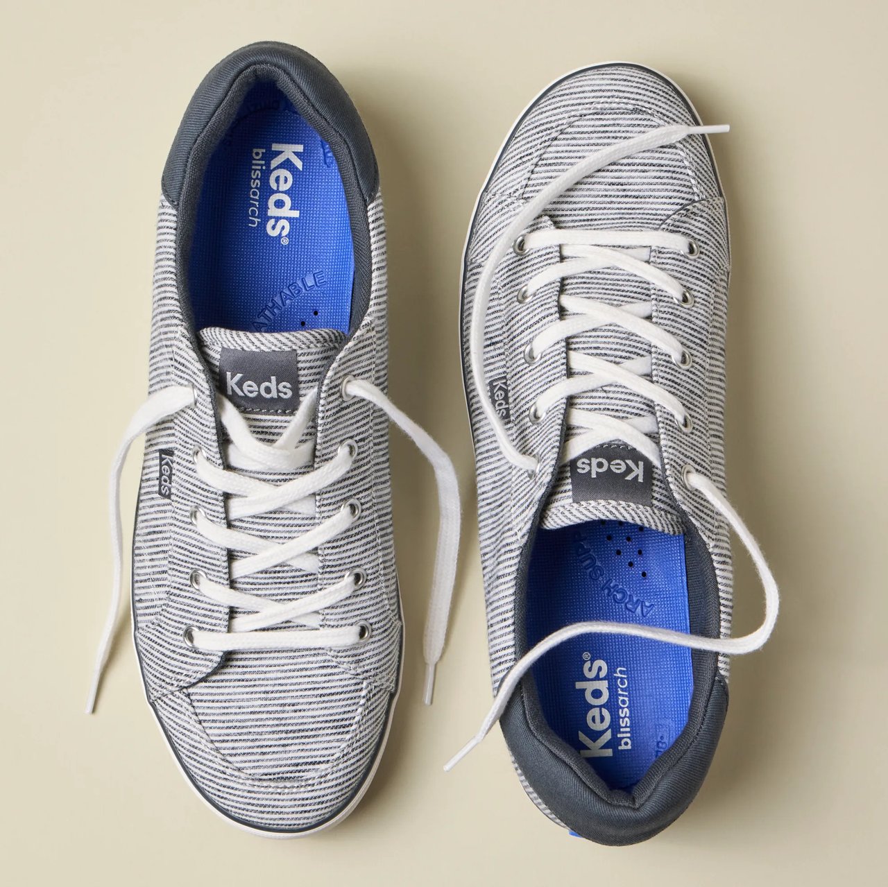 Center III Stripe Textile Lace-Up