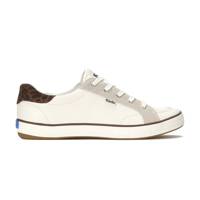 Center III Leather/Suede Jaguar Heel Lace-Up Egret/Dark Brown view