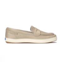 Center III Metallic Suede Loafer Champagne view