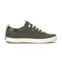 Center III Twill Ombre Plaid Collar Slip-On Olive view