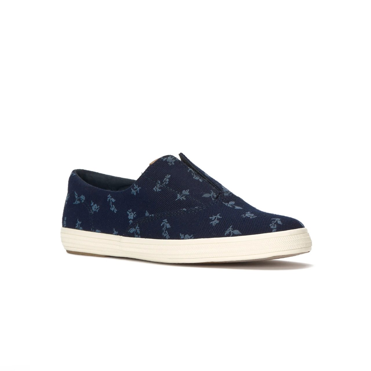 Champion Round Toe Chambray Floral Jacquard Slip-On