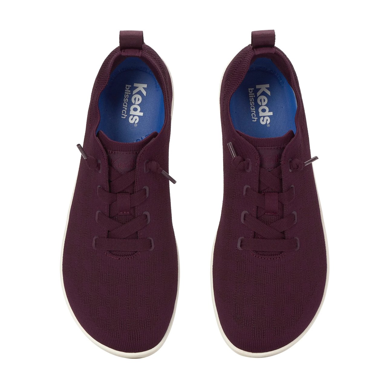 BlissMove Champ Tonal Plaid Engineered Knit Slip-On
