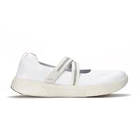 BlissWalk Mary Jane Engineered Knit White/Silver view