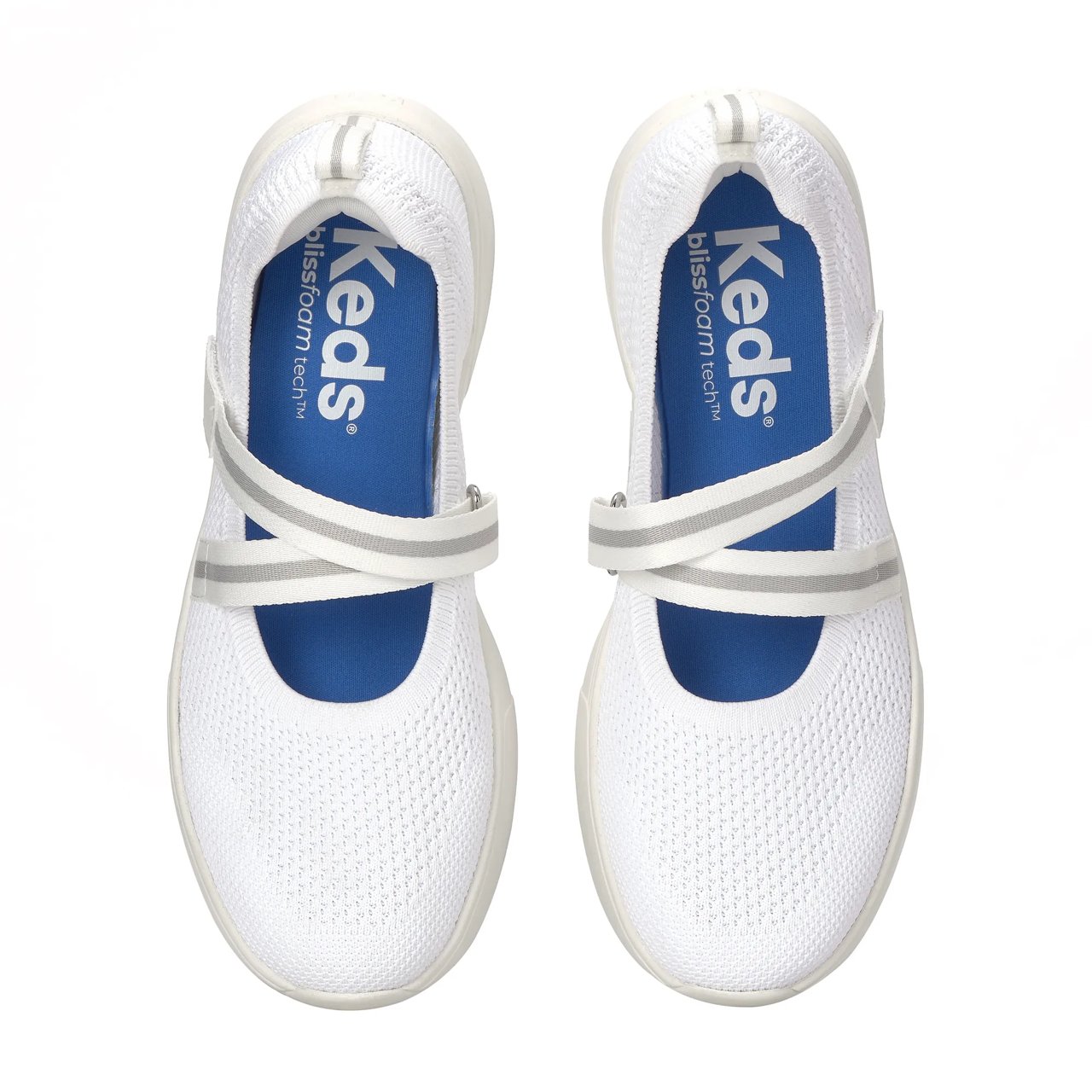 BlissWalk Mary Jane Engineered Knit