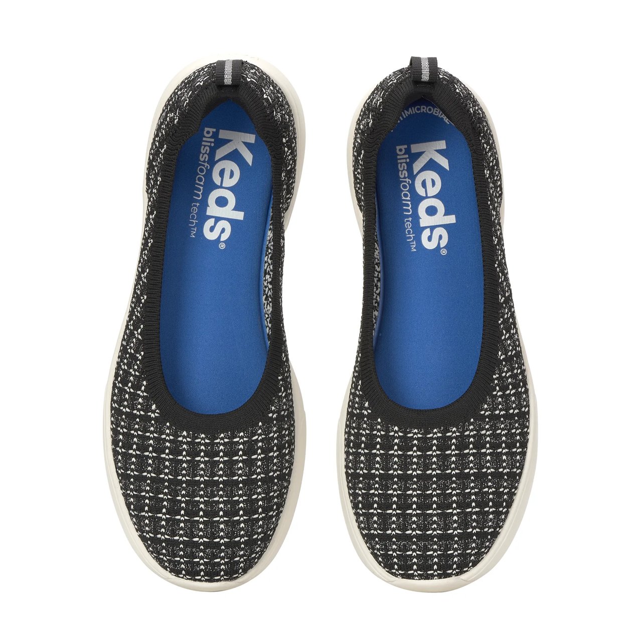 BlissWalk Skimmer Tweed Engineered Knit