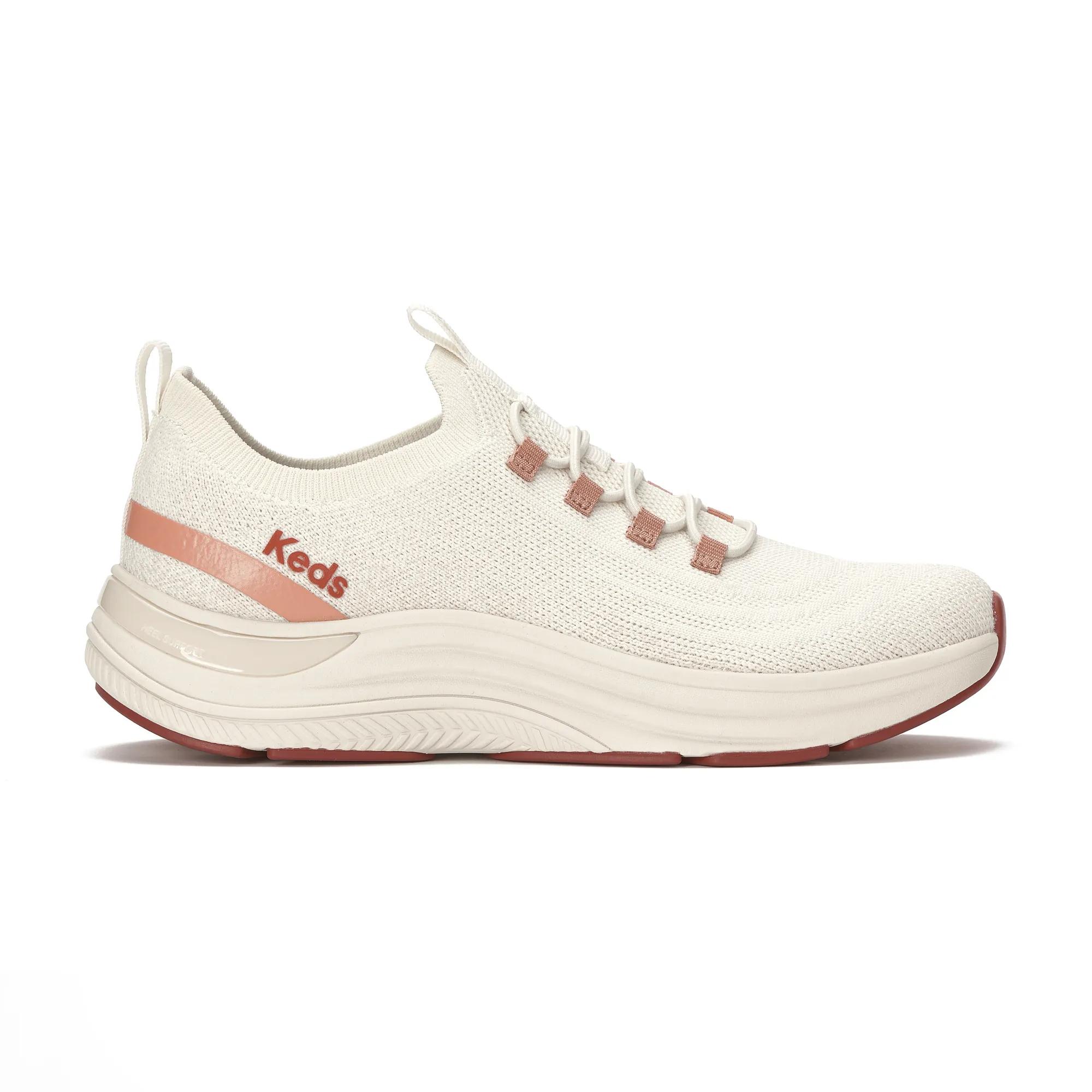 Keds Women's BlissMove Gradient Engineered Knit Slip-On Sneakers in Cream/Clay size 7 - M