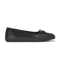 Maisie Ballet Metallic Foil Snake Leather Black/Black view