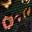 Maisie Mary Jane Woodland Floral Canvas Dark Teal/Multi view