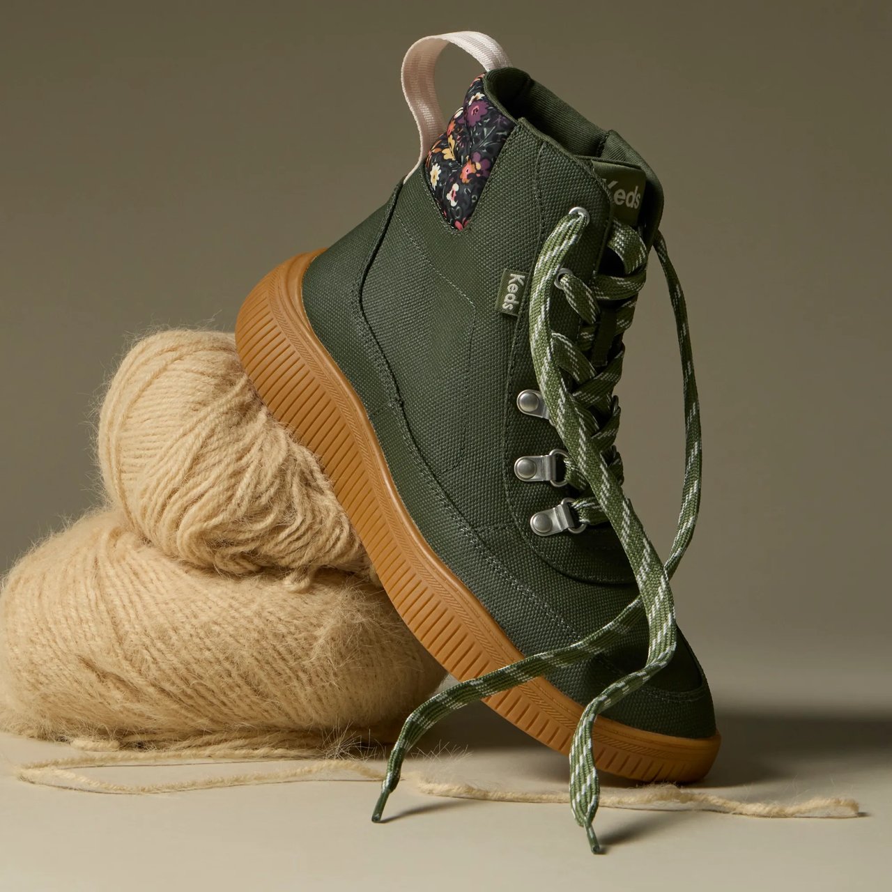 Nova Boot Lace Coated Canvas/Nylon