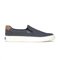 Pursuit Herringbone Chambray Slip-On Navy/Cognac view