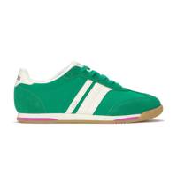 Revival Nylon/Suede Lace-Up Green view