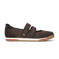 Revival Mary Jane Jaguar Nylon/Suede Dark Brown view
