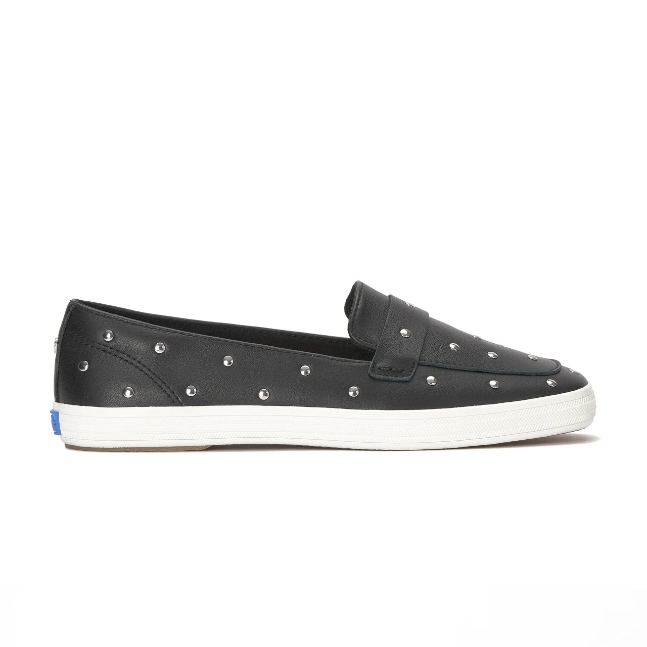Square Toe Loafer Leather Studs