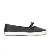 Square Toe Mini Bow Leather Black view