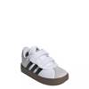 Toddler Unisex VL Court 3.0 Adjustable Sneaker CLOUD WHITE/CORE BLACK/GREY ONE view