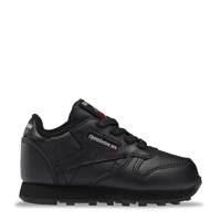 Toddler Boys' Classic Leather Sneaker CORE BLACK/CORE BLACK/CORE BLACK view