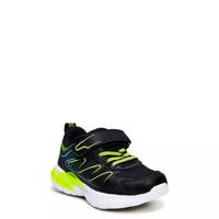 Toddler Boys' Flash Light-Up Running Shoe BLACK/LIME view