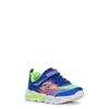 Toddler Boys' Flex Glow Ultra Slip-On Running Shoe LIME/BLUE view