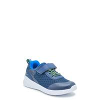 Kid's Jaquard Textile Jogger NAVY/LIME view