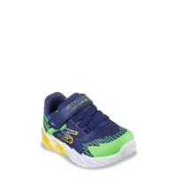Toddler Boys' S-Lights Flex-Glow Bolt Sneaker NAVY/MULTI view