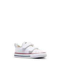 Toddler Boys' Chuck Taylor All Star 2V Sneaker WHITE/GARNET/NAVY view