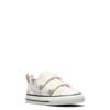 Toddler Girls' Chuck Taylor All Star 2V Sneaker VINTAGE WHITE/NEWFOUND/BLACK view