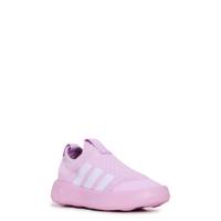 Toddler Girls' Bubble Comfy I Slip-On Running Shoe LILAC/WHITE/BLACK view