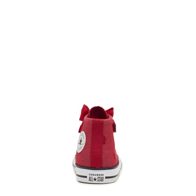 Toddler Girls' Chuck Taylor All Star Bow Easy On High Top Sneaker