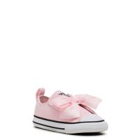 Toddler Girls' Chuck Taylor All Star Bow Easy On Sneaker PINK FROSTING/WHITE view