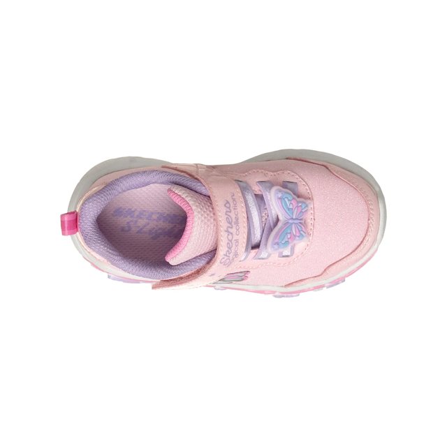 Lilly　0923 Skechers Toddler Girls' Lil Butterfly Light-Up Sneaker | DSW Canada
