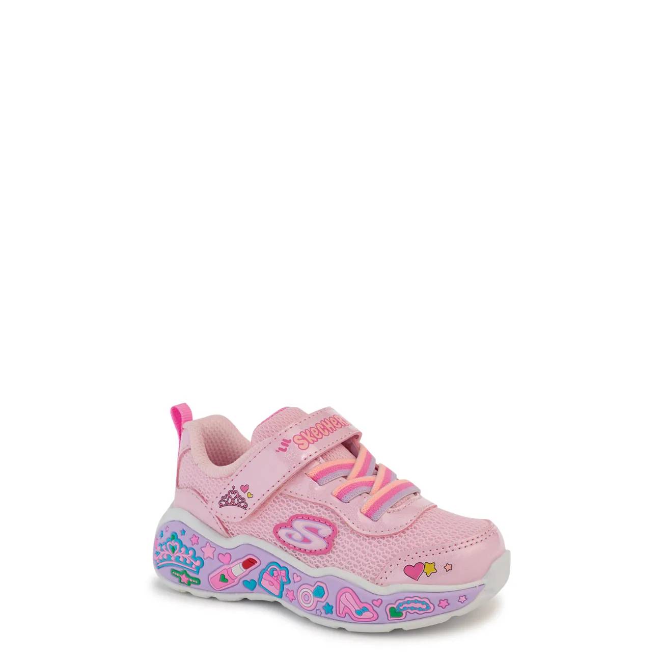 Skechers Toddler Grils' Play Scene-Fun Squad Sneaker