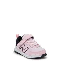 Toddler Girls' Dynasoft 545 Bungee Lace Running Shoe MID CENTURY PINK/BLACK view