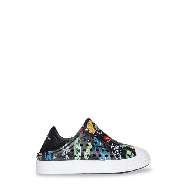 Toddler Boys' Foamies Guzman Steps Print Splash Slip-On