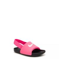 Toddler Boys' Kawa Slide Sandal Pink & White view