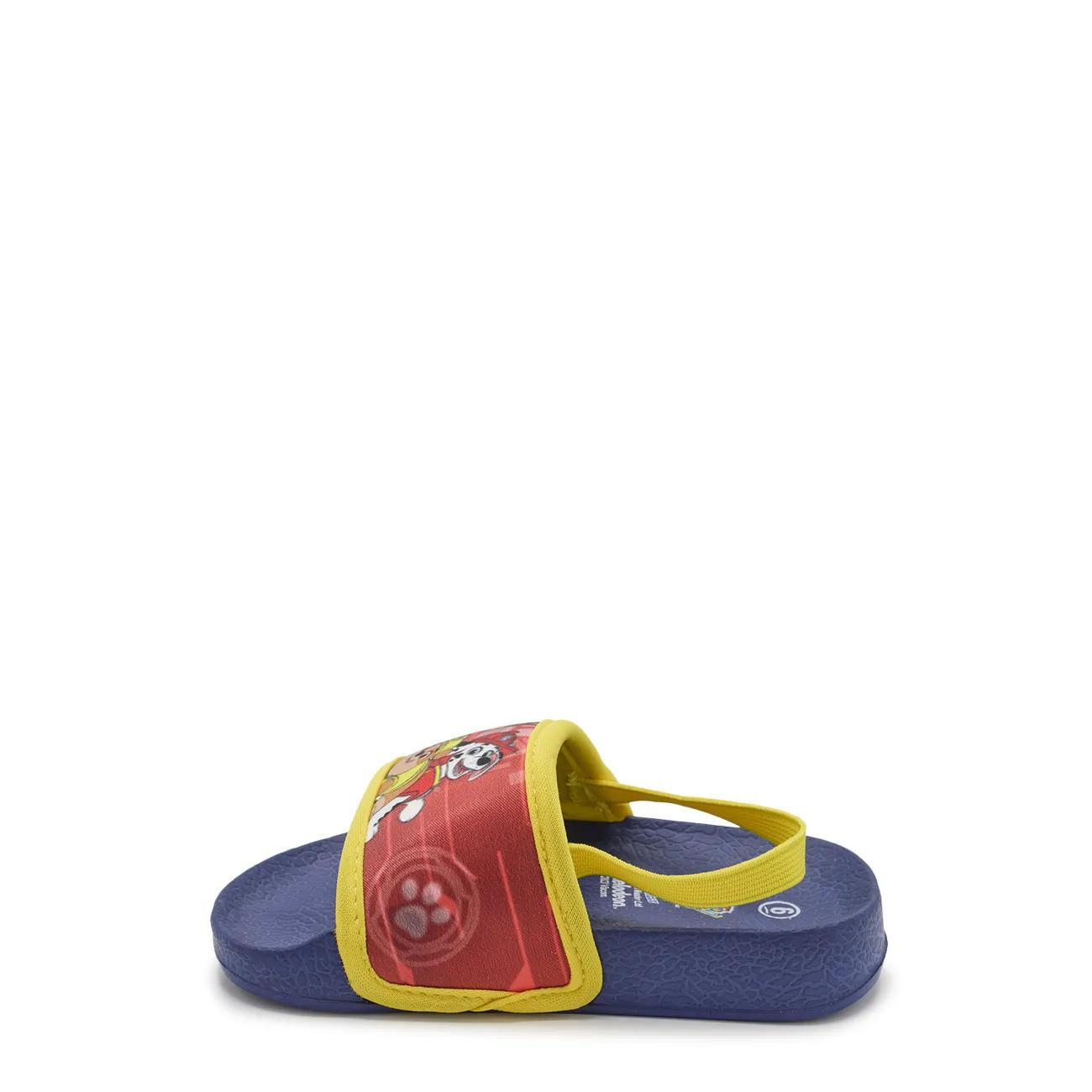 Kids’ Paw Patrol character sling‑back slides