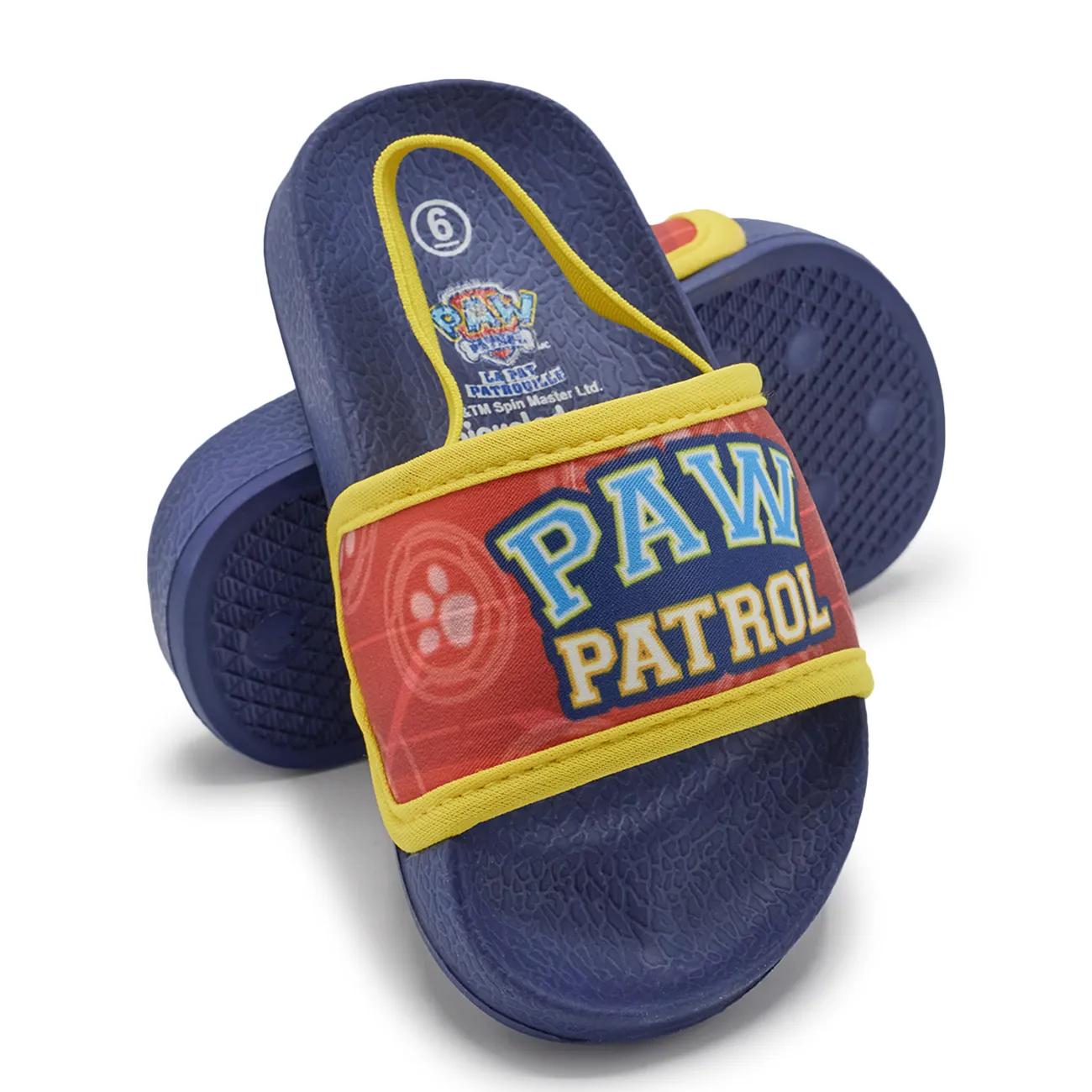 Kids’ Paw Patrol character sling‑back slides