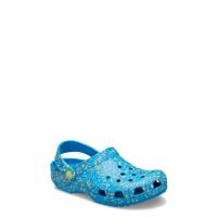 Toddler Boy's Classic Paint Splatter Clog T Sandal MARINA/MULTI view