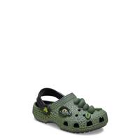 Toddler Classic IAM Scary Dino Clog GREEN view