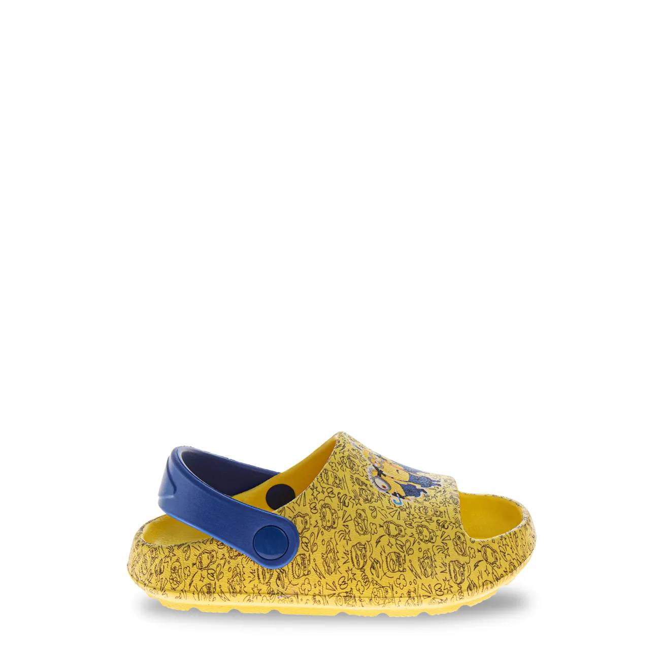 Josmo Toddler Boys' Minion Slide Sandals