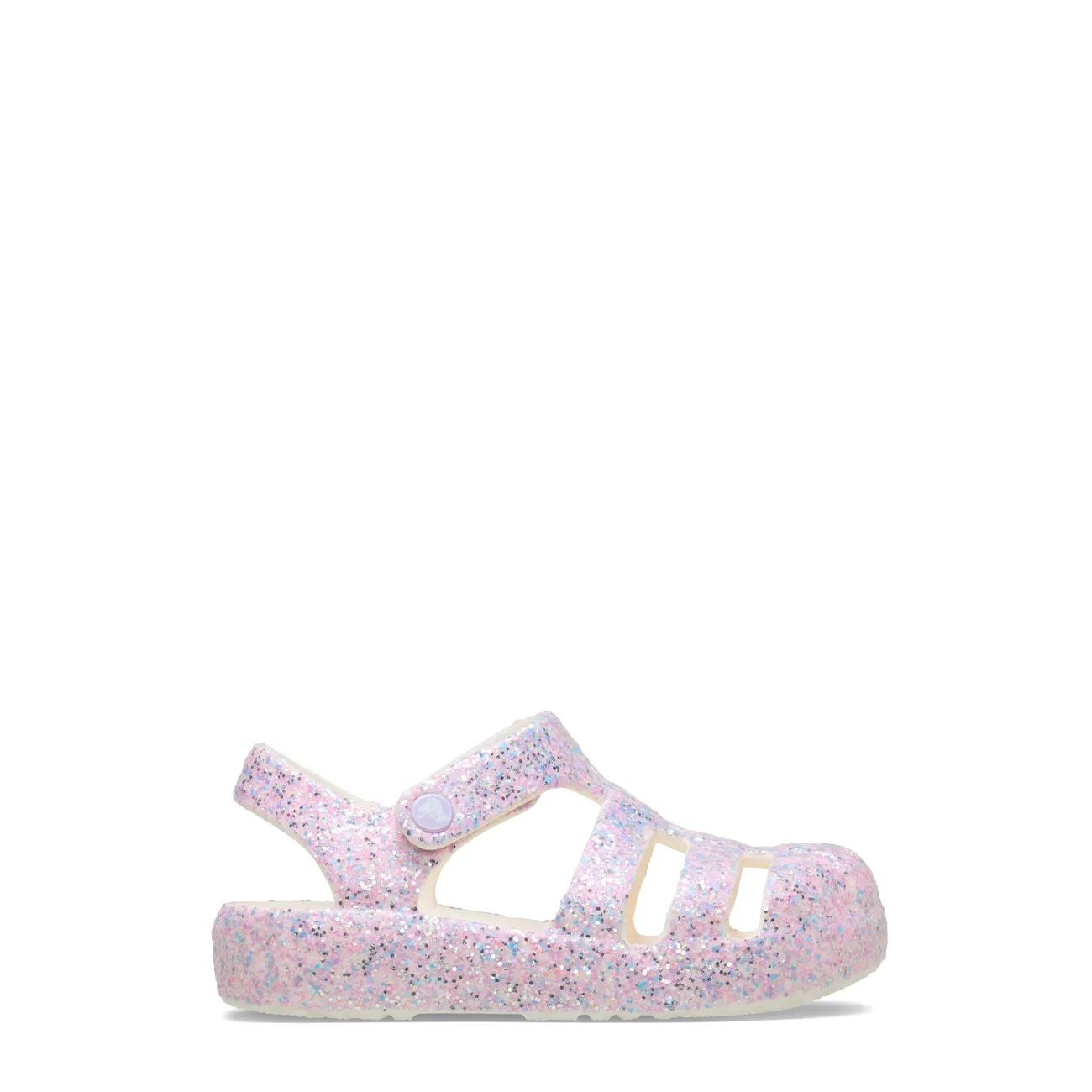 Toddler Girl's Classic Glitter Fisherman Sandal