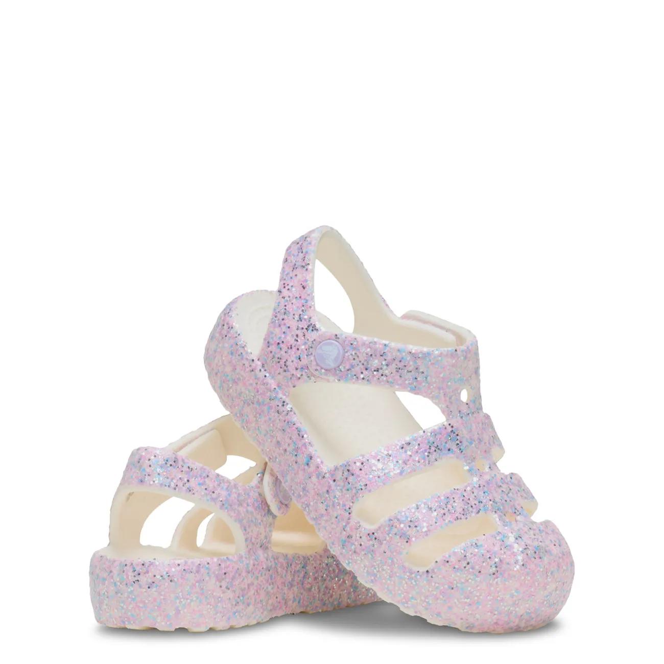Toddler Girl's Classic Glitter Fisherman Sandal