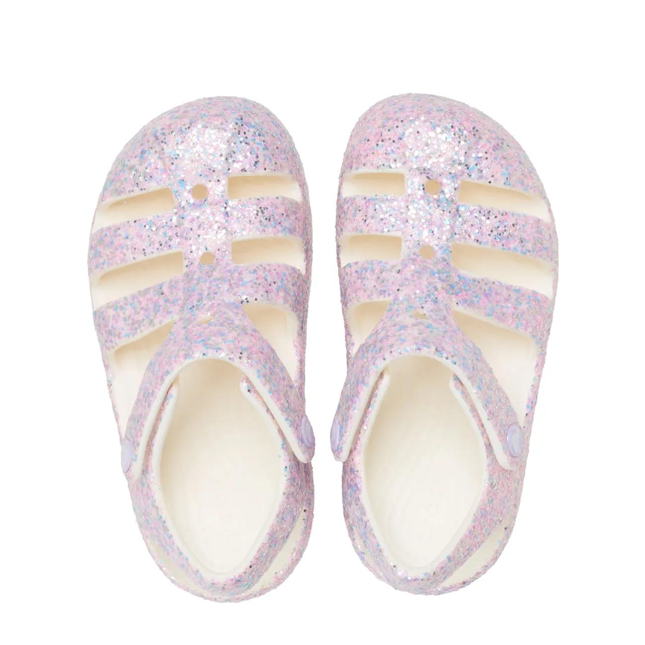 Toddler Girl's Classic Glitter Fisherman Sandal