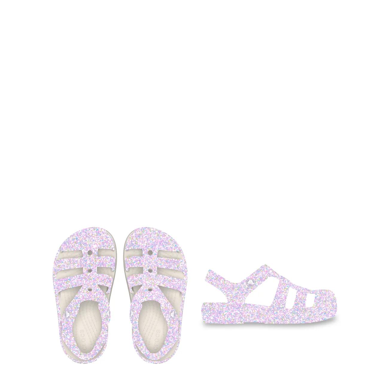 Toddler Girl's Classic Glitter Fisherman Sandal
