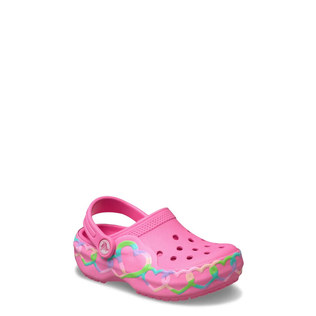 Crocs Toddler Girls' Light Up Classic Clog