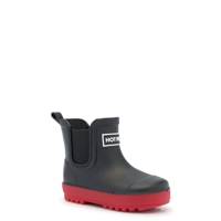 Toddler Boys' Lenny Waterproof Chelsea Rain Boot BLACK view