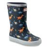 Toddler Boys' Original First Classic Boot MEDIEVAL BLUE MULTI/DARK DINO PRINT view