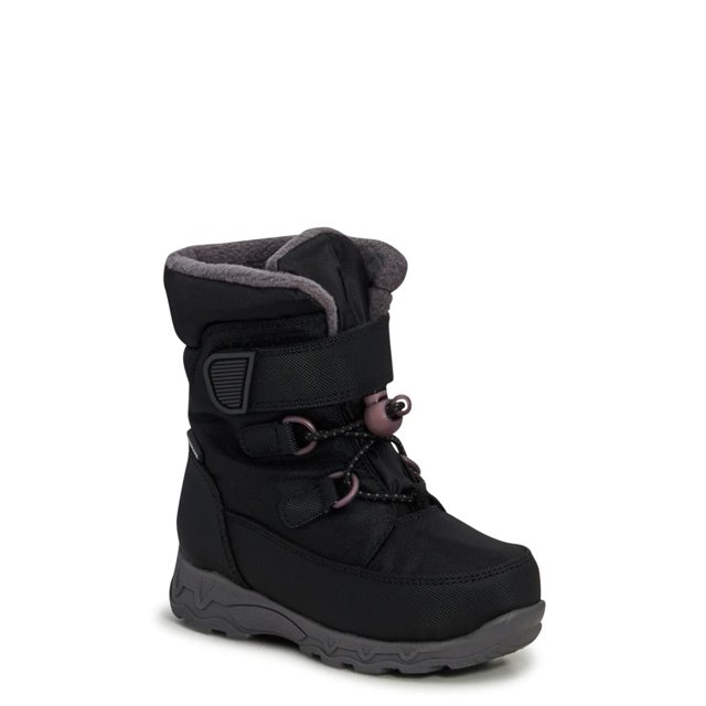 Toddler Unisex Slinky Nylon Waterproof Winter Boot