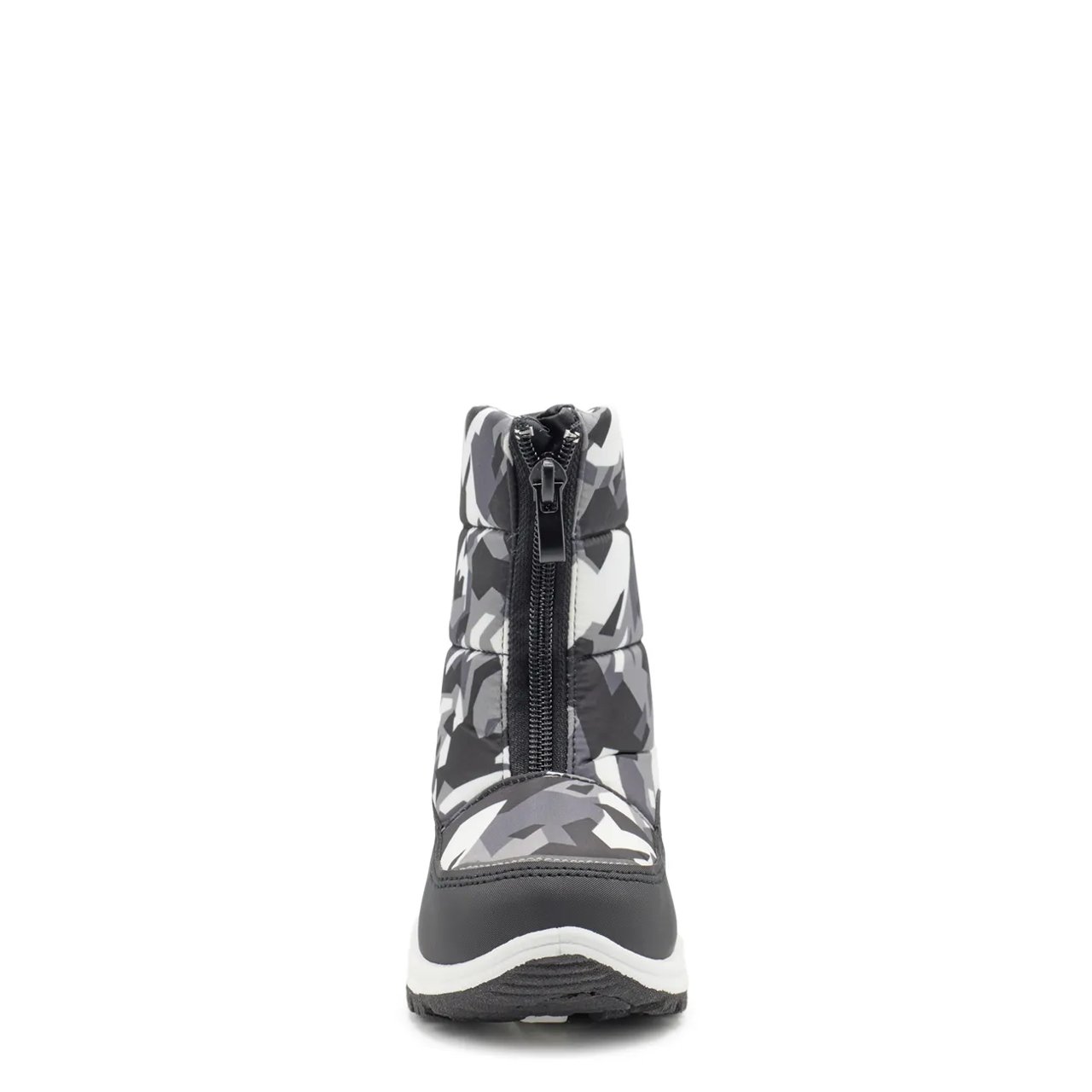 Toddler Boy's Waterproof Dig Camo Front Zip Winter Boot